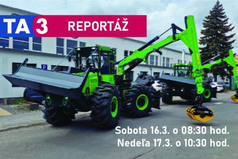 TA3 Svet technológií - reportáž o lesných traktoroch EQUUS